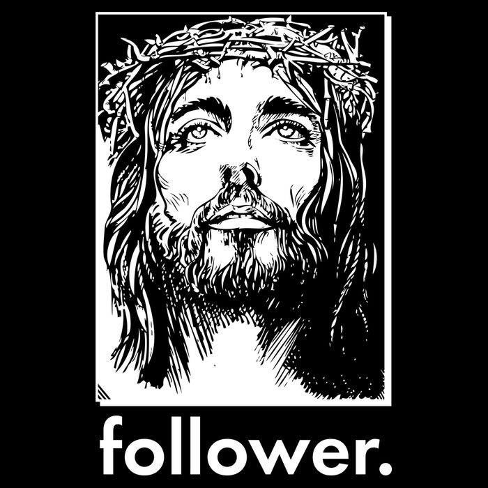 Jesus Christ Portrait Follower T-Shirt