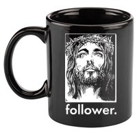 Jesus Christ Portrait Follower 11oz C Handle Ceramic Mug
