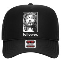 Jesus Christ Portrait Follower Trucker Hat