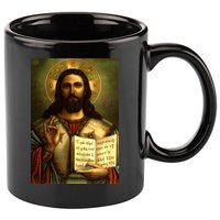 Jesus Christ Religious Photo 11oz C Handle Ceramic Mug