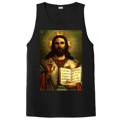 Jesus Christ Religious Photo PosiCharge Competitor Tank