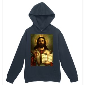 Jesus Christ Religious Photo Urban Pullover Hoodie