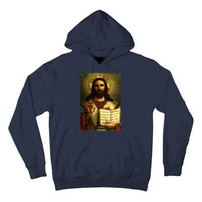 Jesus Christ Religious Photo Tall Hoodie