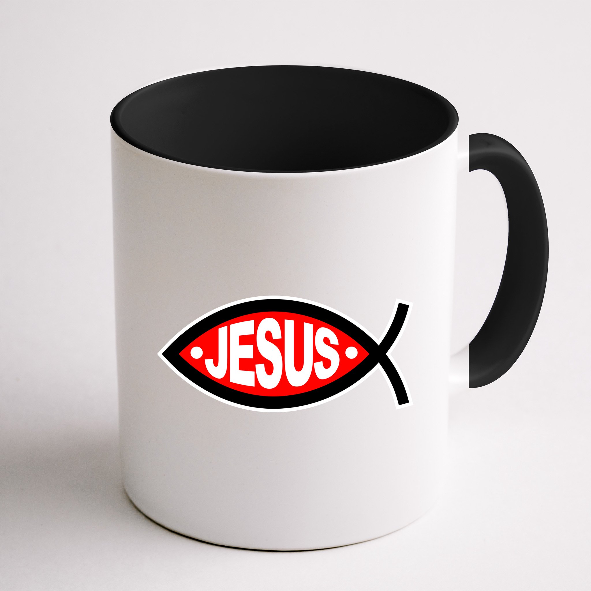 Jesus Christian Fish Symbol Mug