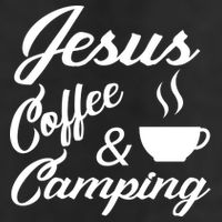 Jesus Coffee And Camping 11oz C Handle Ceramic Mug