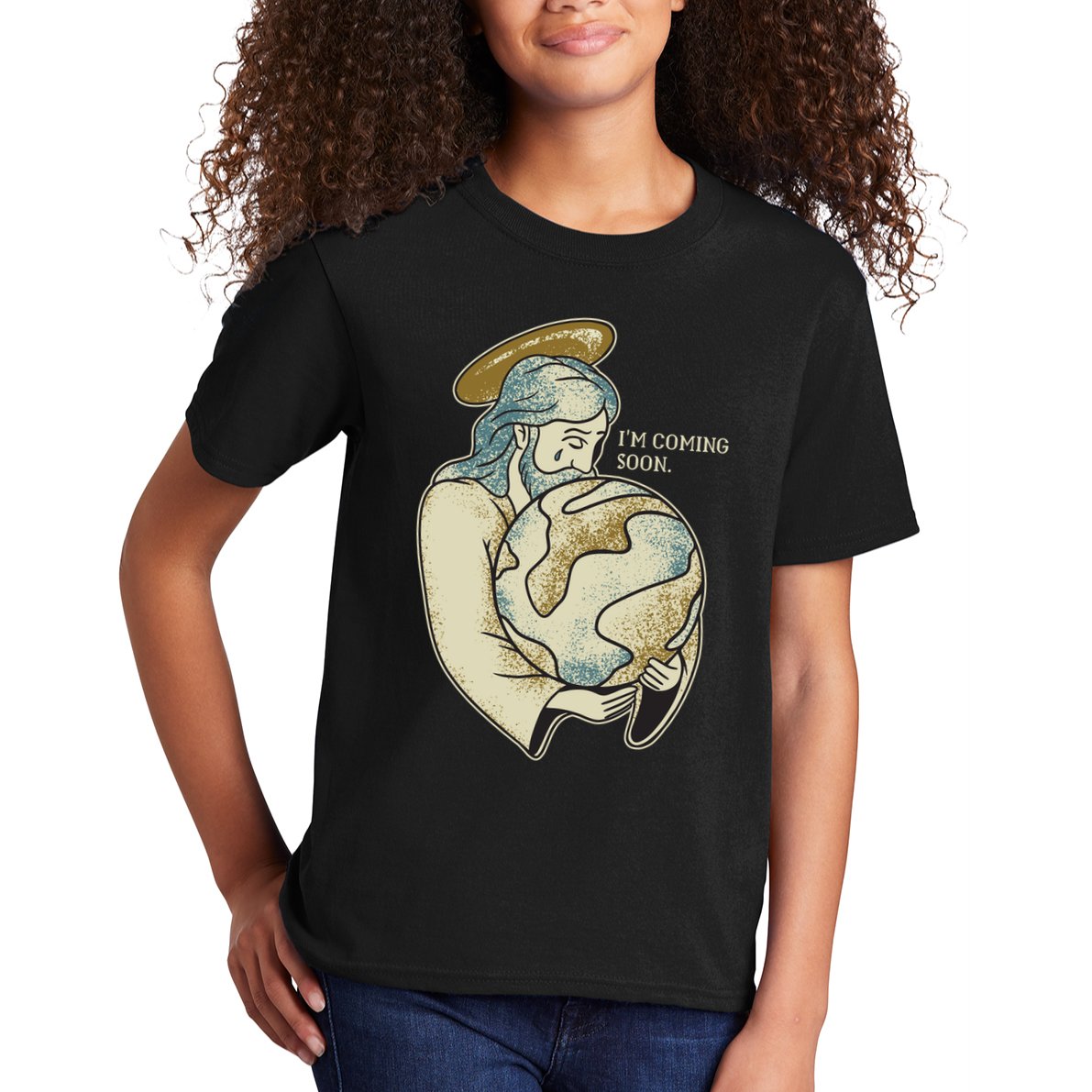 Jesus Coming Soon Kids T-Shirt