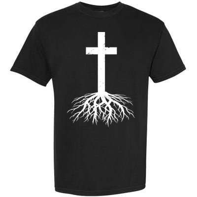 Jesus Cross Root Garment-Dyed Heavyweight T-Shirt