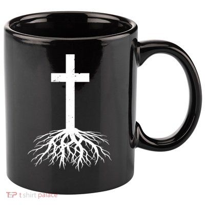 Jesus Cross Root 11oz C Handle Ceramic Mug