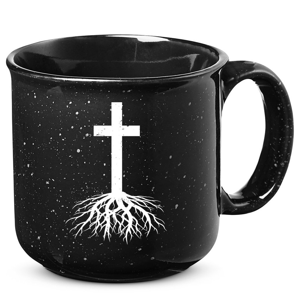 Jesus Cross Root 15oz Campfire Ceramic Mug