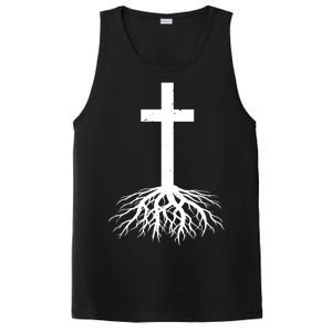 Jesus Cross Root PosiCharge Competitor Tank