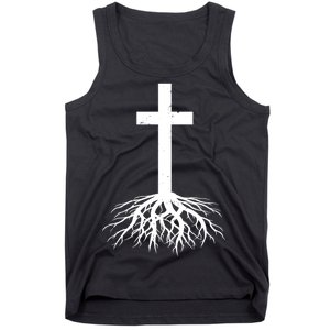 Jesus Cross Root Tank Top