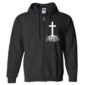 Jesus Cross Root Full Zip Hoodie