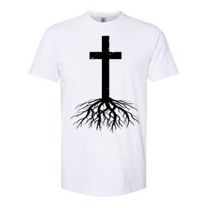 Jesus Cross Root Softstyle CVC T-Shirt