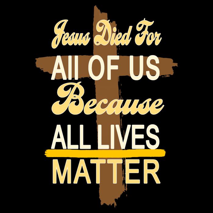 Jesus Died For All Of Us Because All Lives Matter Stripe Pom Pom Beanie