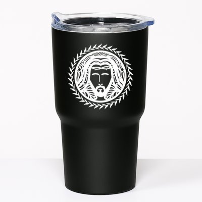 Jesus Easter Vintage Emblem Thorns Logo Tumbler