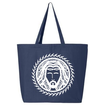 Jesus Easter Vintage Emblem Thorns Logo 25L Jumbo Tote