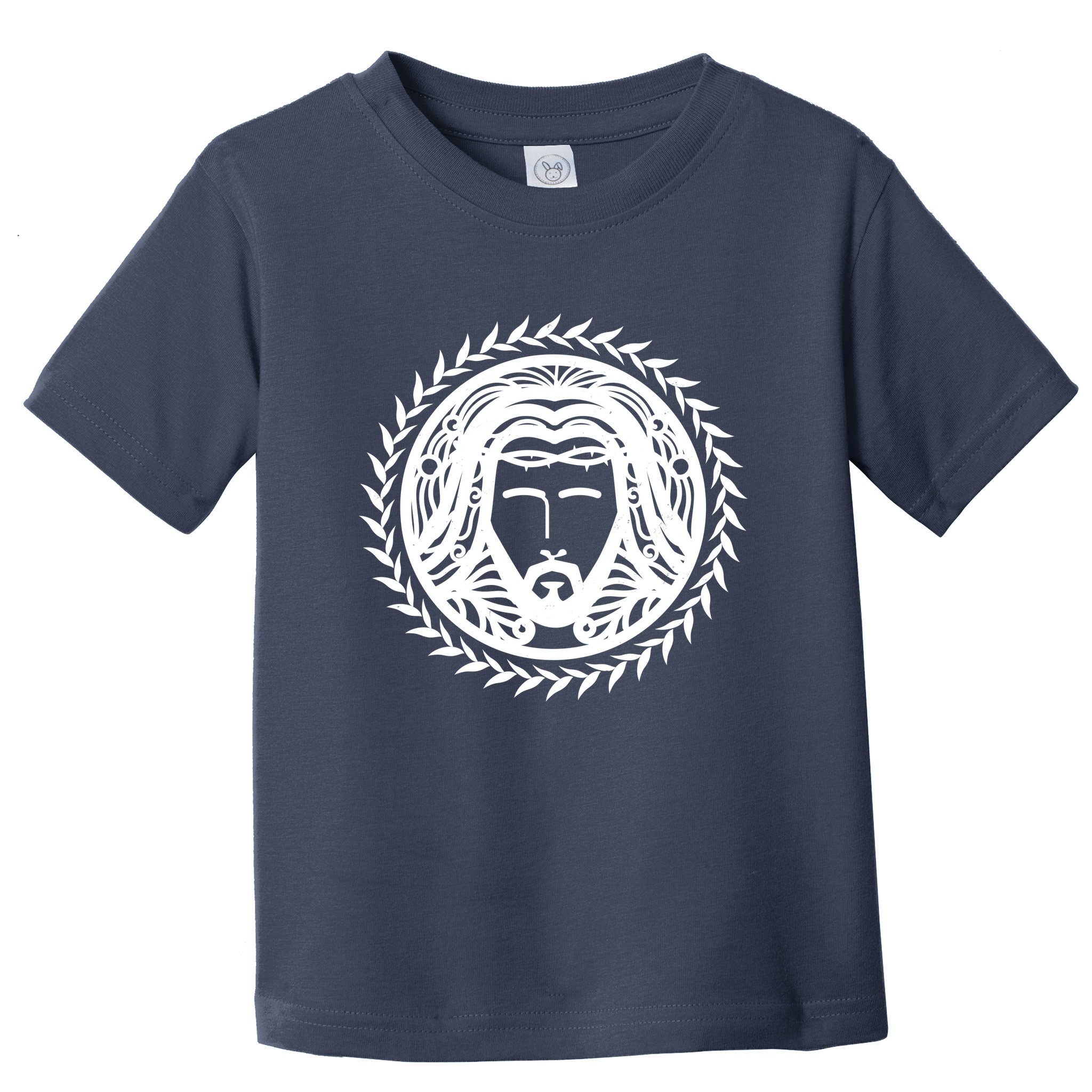Jesus Easter Vintage Emblem Thorns Logo Toddler T-Shirt