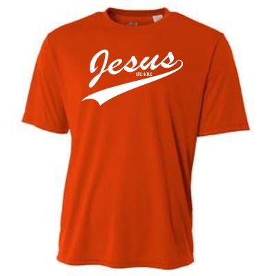 Jesus Est Cooling Performance Crew T-Shirt