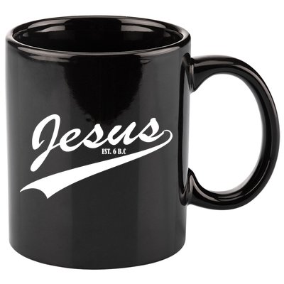 Jesus Est 11oz C Handle Ceramic Mug