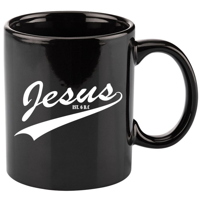 Jesus Est 11oz C Handle Ceramic Mug
