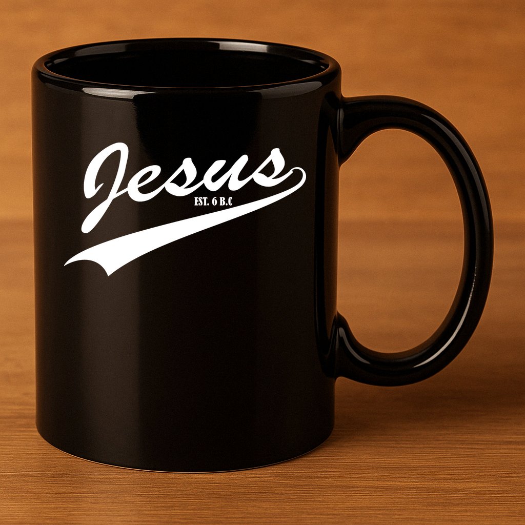 Jesus Est 11oz C Handle Ceramic Mug