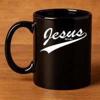 Jesus Est 11oz C Handle Ceramic Mug