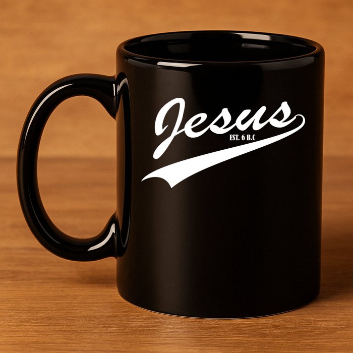 Jesus Est 11oz C Handle Ceramic Mug