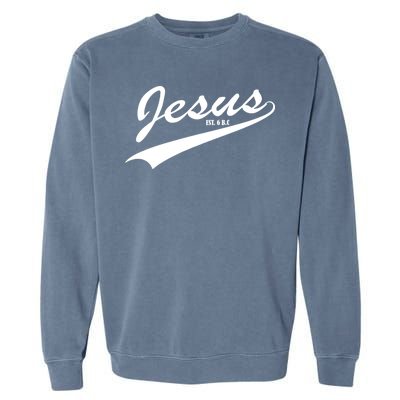 Jesus Est Garment-Dyed Sweatshirt