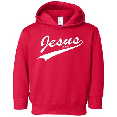 Jesus Est Toddler Hoodie