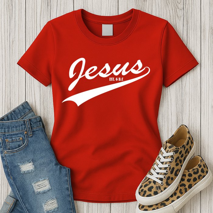Jesus Est Womens T-Shirt