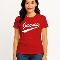 Jesus Est Womens T-Shirt