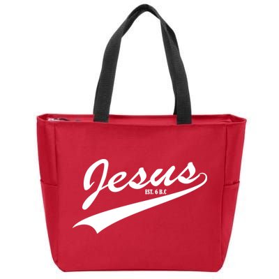 Jesus Est Zip Tote Bag