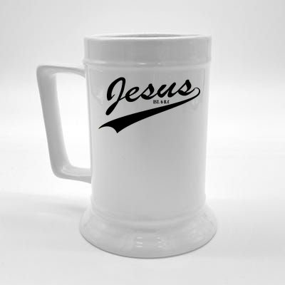 Jesus Est Beer Stein