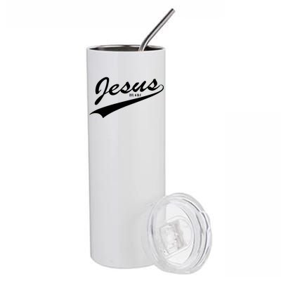 Jesus Est Stainless Steel Tumbler