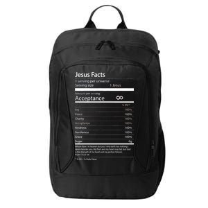 Jesus Facts City Backpack