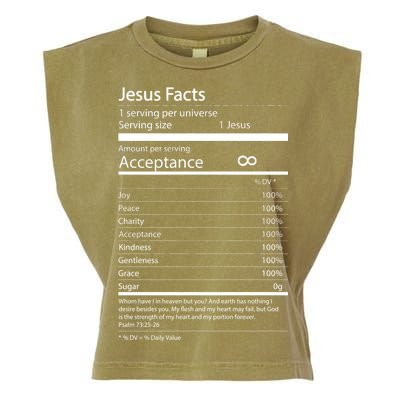 Jesus Facts Garment-Dyed Women's Muscle Tee