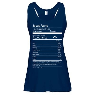 Jesus Facts Ladies Essential Flowy Tank