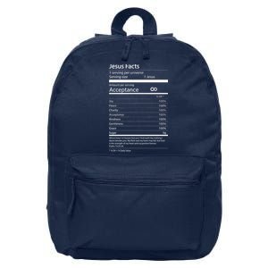 Jesus Facts 16 in Basic Backpack