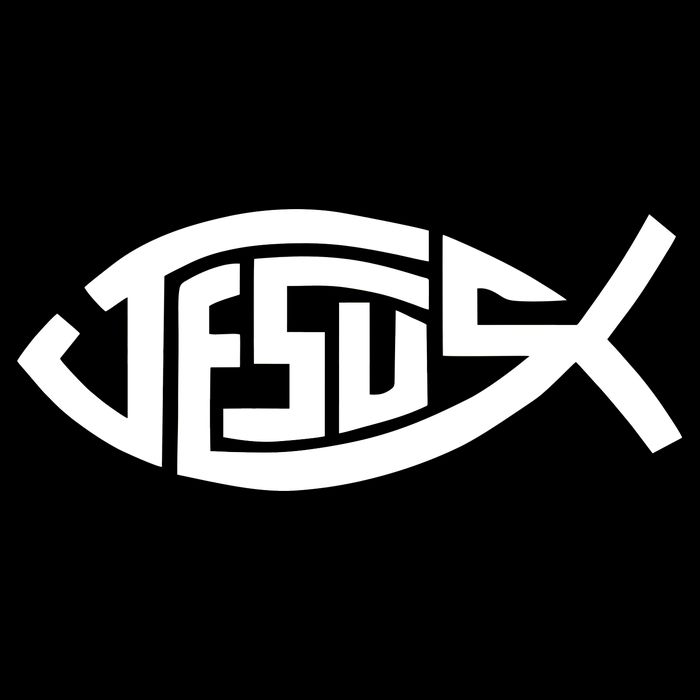 Jesus Fish Logo Apron