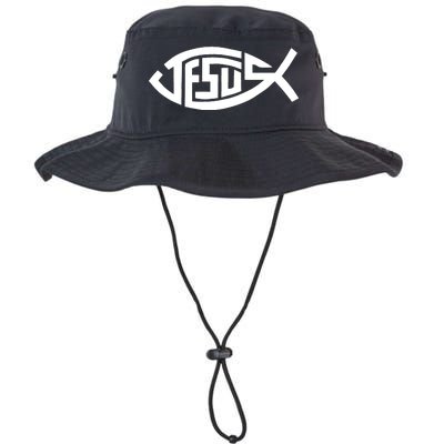 Jesus Fish Logo Legacy Cool Fit Booney Bucket Hat