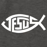 Jesus Fish Logo Vector Backpack