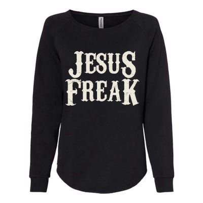 Jesus Freak Womens California Wash Sweatshirt