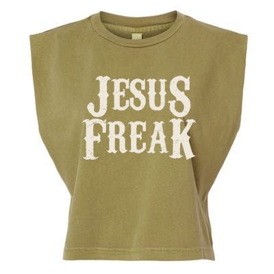 Jesus Freak Garment-Dyed Women's Muscle Tee