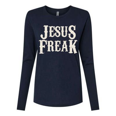 Jesus Freak Womens Cotton Relaxed Long Sleeve T-Shirt