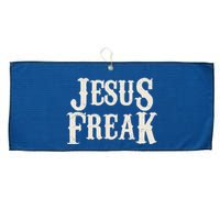 Jesus Freak Large Microfiber Waffle Golf Towel