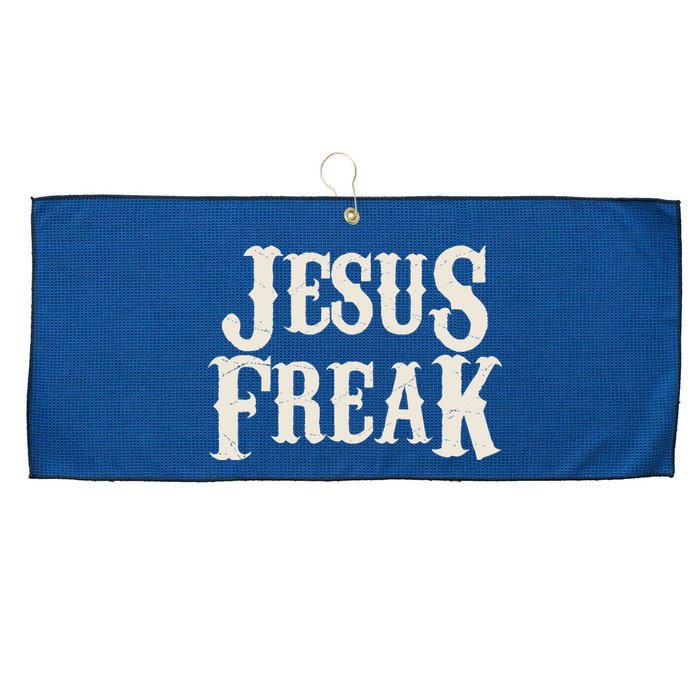 Jesus Freak Large Microfiber Waffle Golf Towel