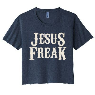 Jesus Freak Women's Crop Top Tee