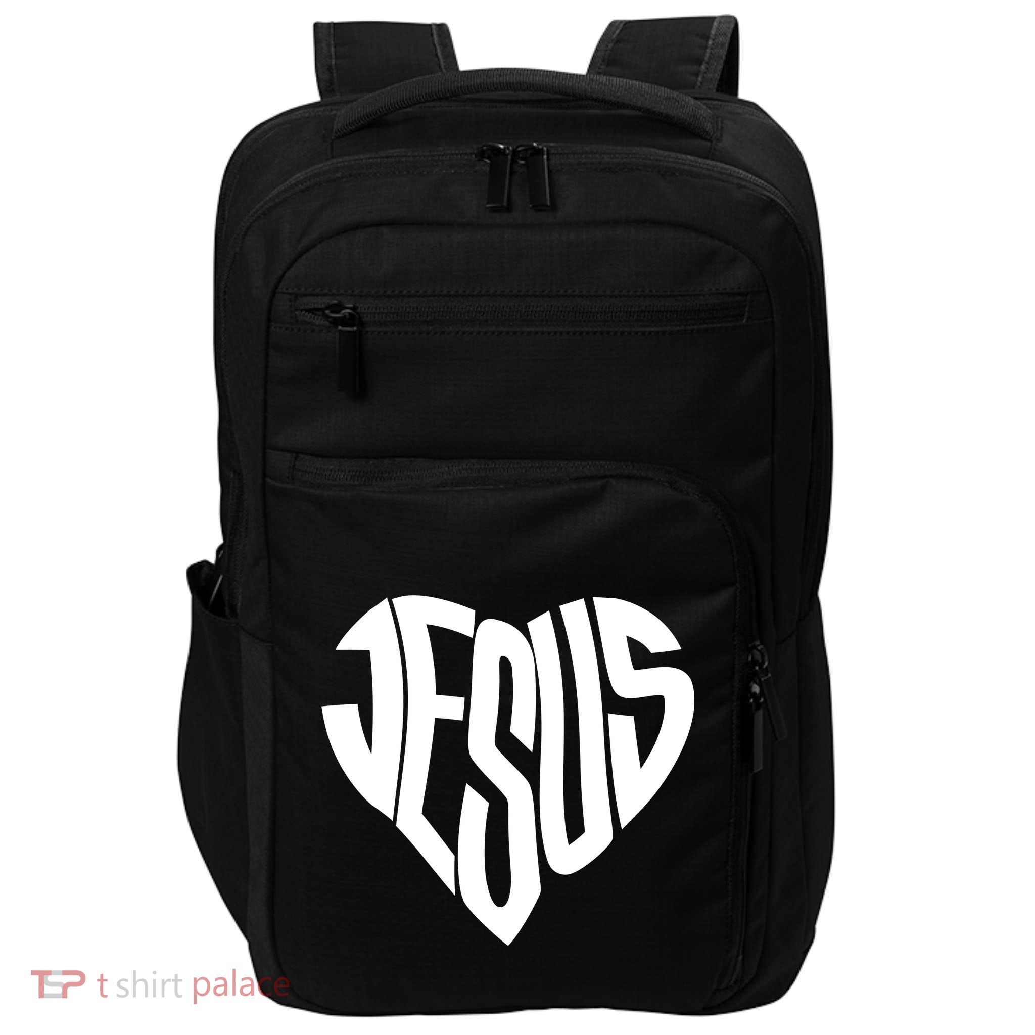 Jesus Heart Impact Tech Backpack