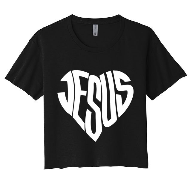 Jesus Heart Crop Top