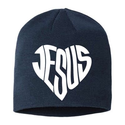 Jesus Heart Sustainable Beanie